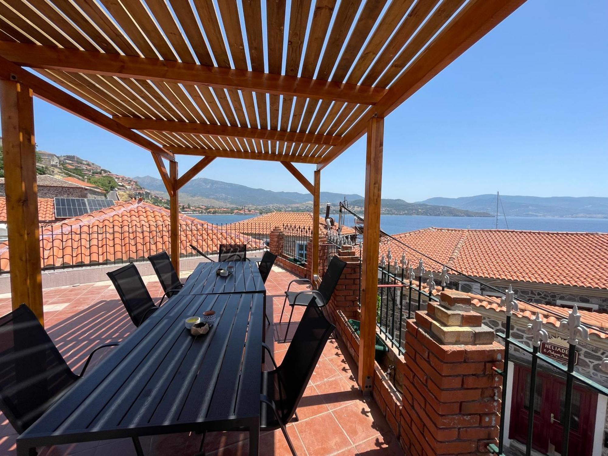 Q Apartments Molyvos Mithimna Eksteriør bilde